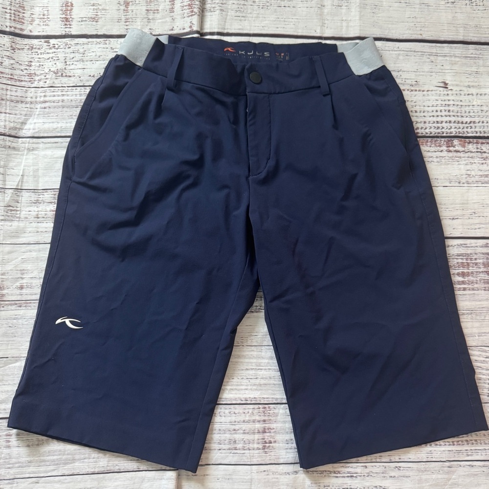 KJUS Men’s Golf Shorts | Size Small | Navy | Stretch Performan